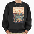 San Francisco California Skyline Travel Sweatshirt - Graphic Print Unisex - T-Shirt, Sweatshirt, Hoodie