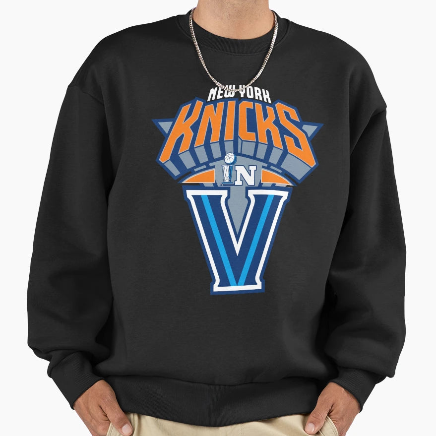 Knicks V Sweatshirt - Unique Graphic Men Women - T-Shirt, Sweatshirt, Hoodie