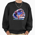 American Patriotic Baseball Fan Sweatshirt - Minimalist Print Unisex - T-Shirt, Sweatshirt, Hoodie