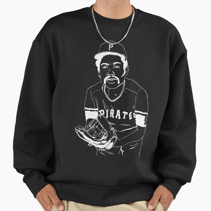 Dock Ellis No No Sweatshirt - Custom Art Print Unisex - T-Shirt, Sweatshirt, Hoodie
