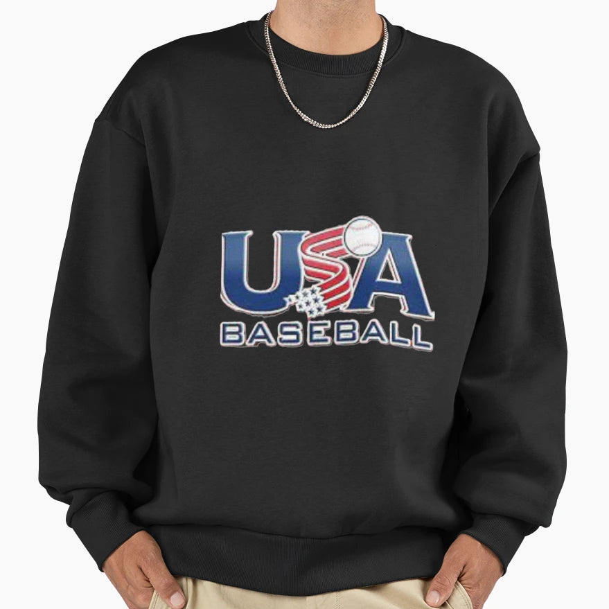 Baseball Sweatshirt - Minimalist Print Men Women - T-Shirt, Sweatshirt, Hoodie