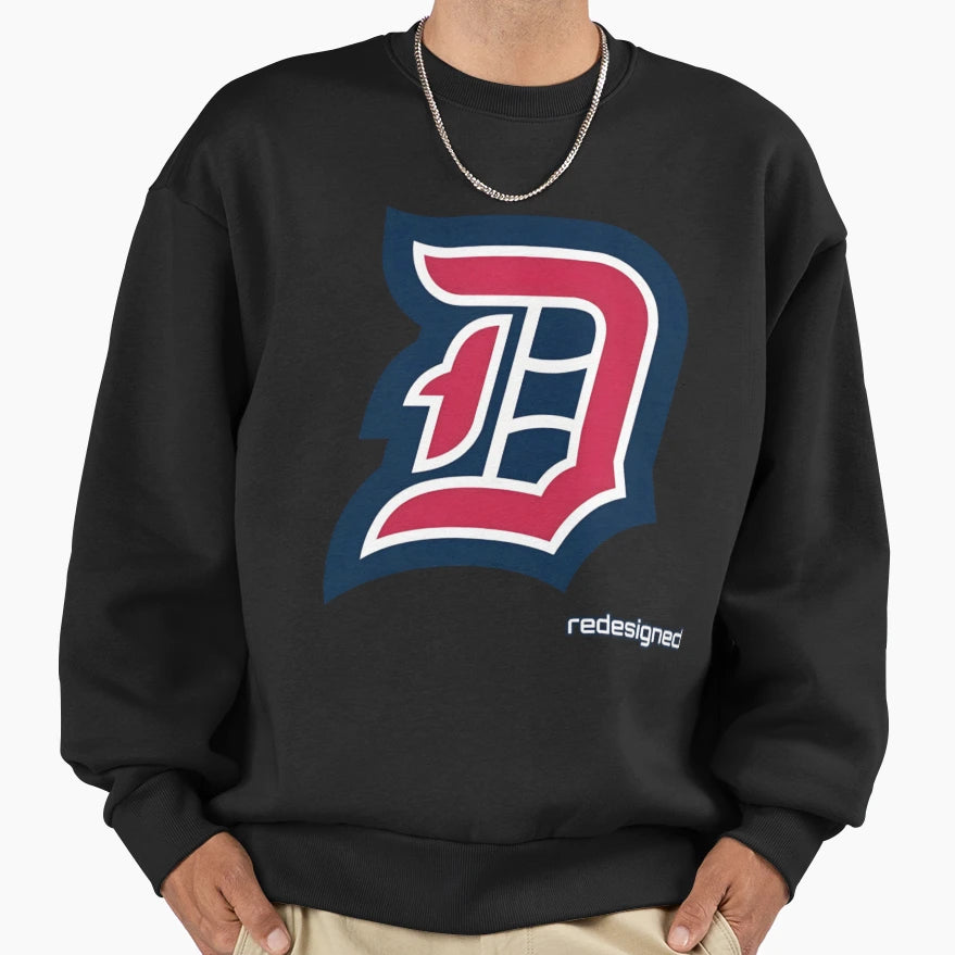 Gothic Initial D Emblem Sweatshirt - Unique Graphic for Adults - T-Shirt, Sweatshirt, Hoodie