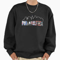 Philadelphia Sports Skyline Sweatshirt - Novelty Apparel for Adults - T-Shirt, Sweatshirt, Hoodie