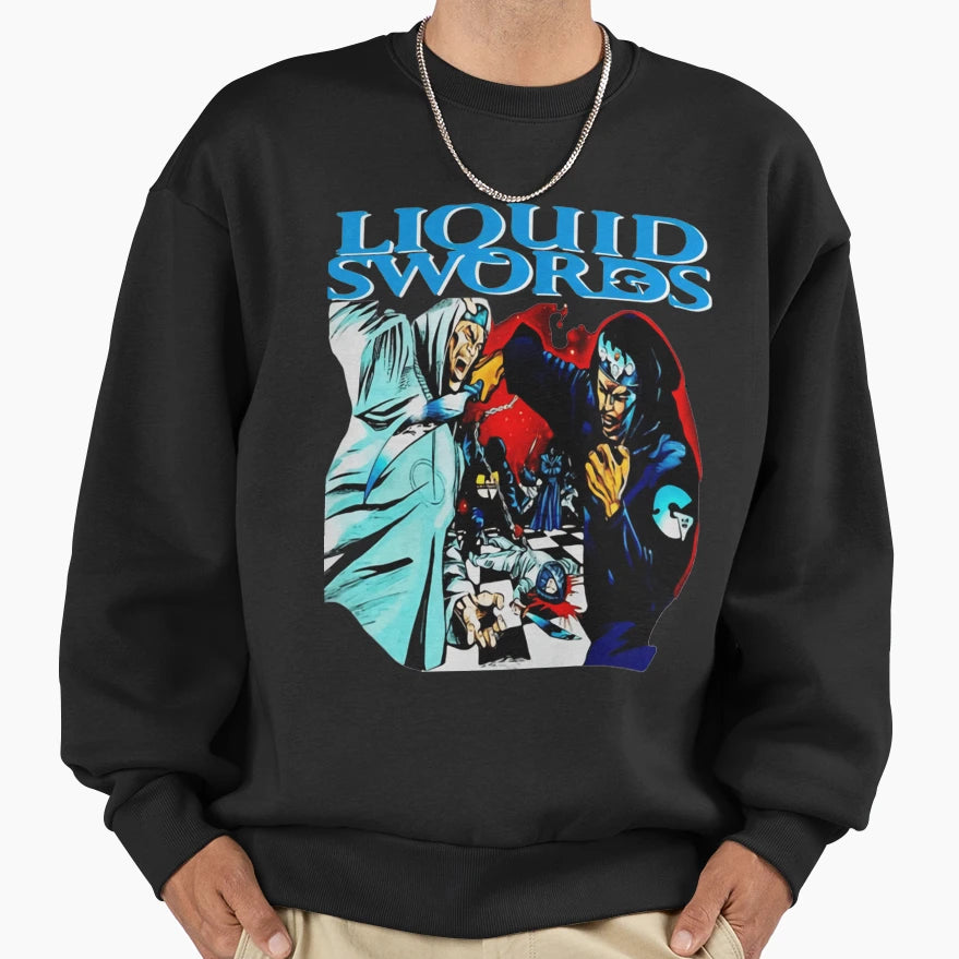 Liquid Swords Sweatshirt - Fun Novelty Design Unisex - T-Shirt, Sweatshirt, Hoodie