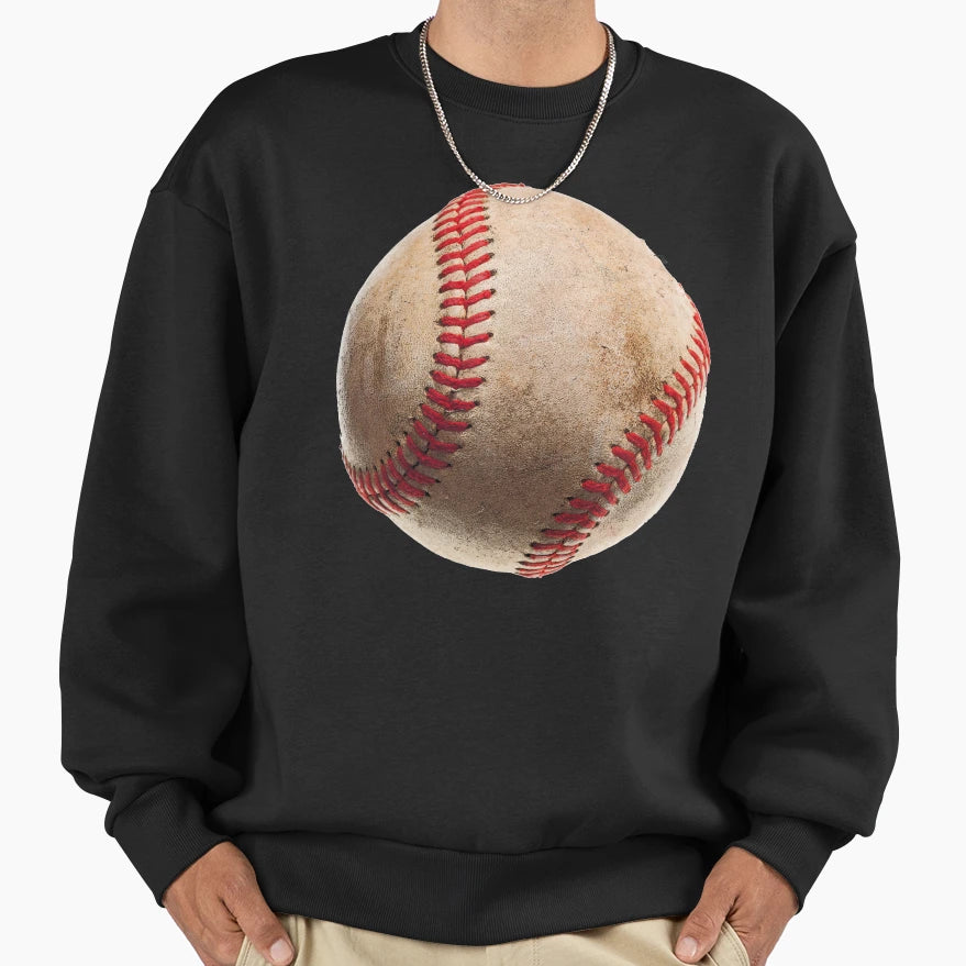 Baseball Sweatshirt - Custom Art Print for Adults - T-Shirt, Sweatshirt, Hoodie