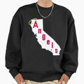 Throwback California Sweatshirt - Casual Everyday Wear Men Women - T-Shirt, Sweatshirt, Hoodie