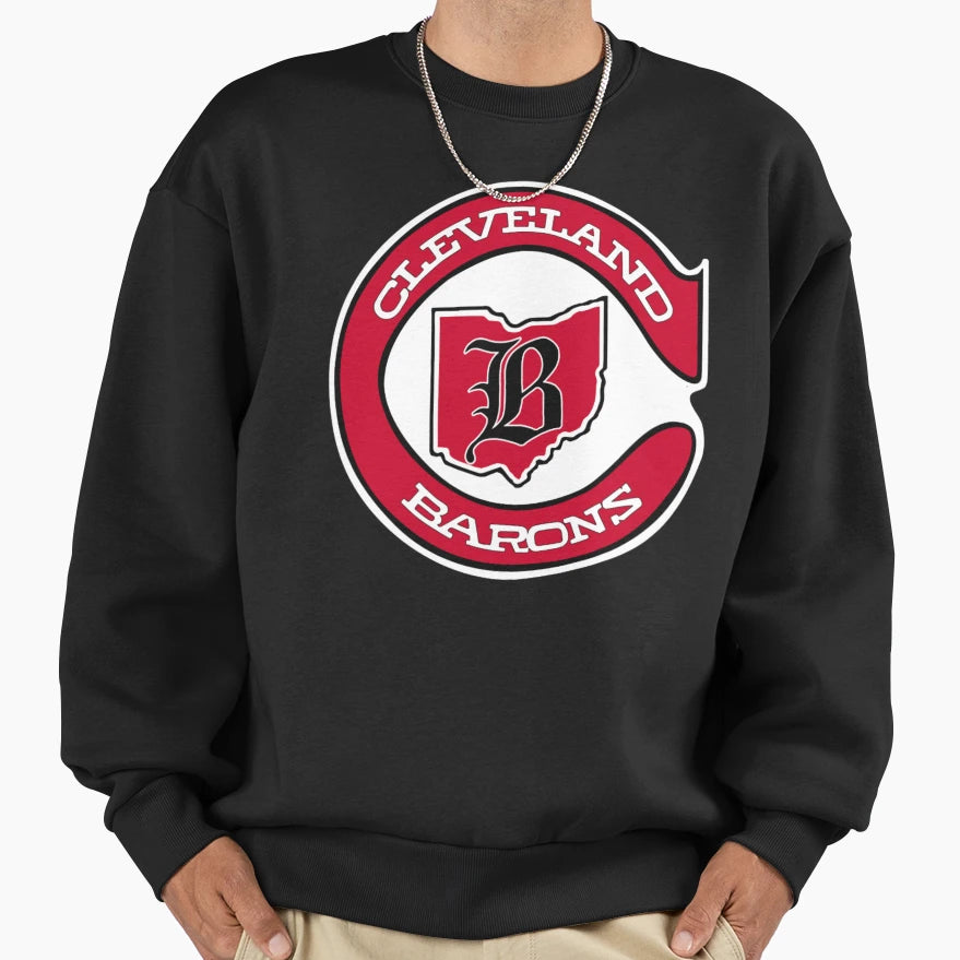 Cleveland Barons Logo Sweatshirt - Streetwear Style Men Women - T-Shirt, Sweatshirt, Hoodie