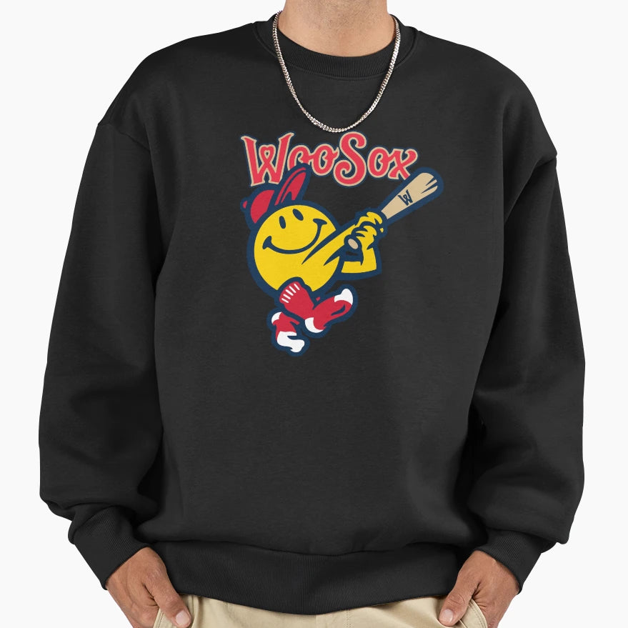 Woosox Sweatshirt - Minimalist Print Men Women - T-Shirt, Sweatshirt, Hoodie