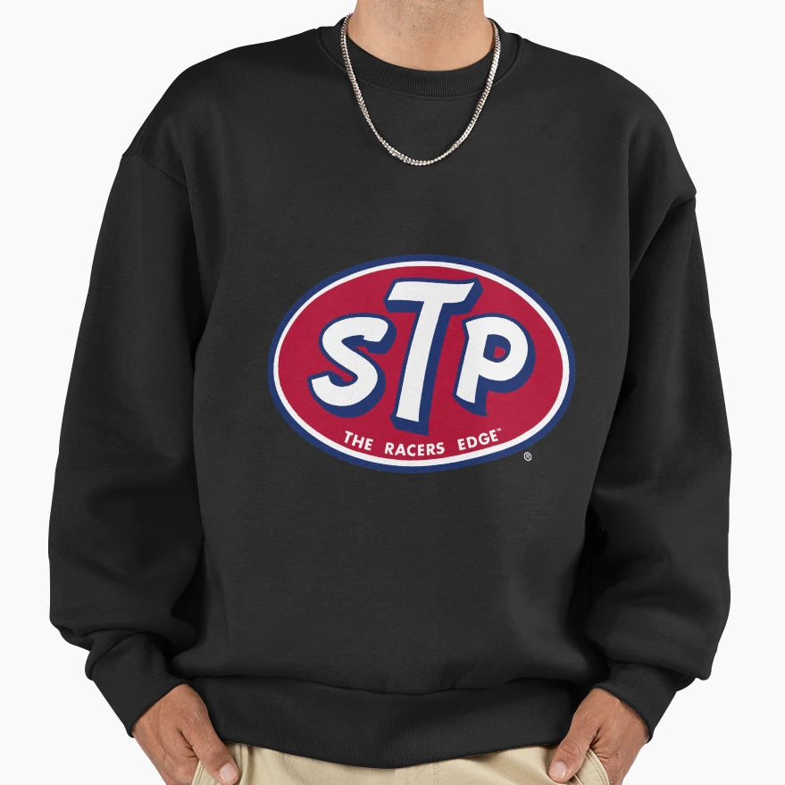 Lucky Brand Mens Faded Black Stp Sweatshirt - Unique Graphic for Adults - T-Shirt, Sweatshirt, Hoodie
