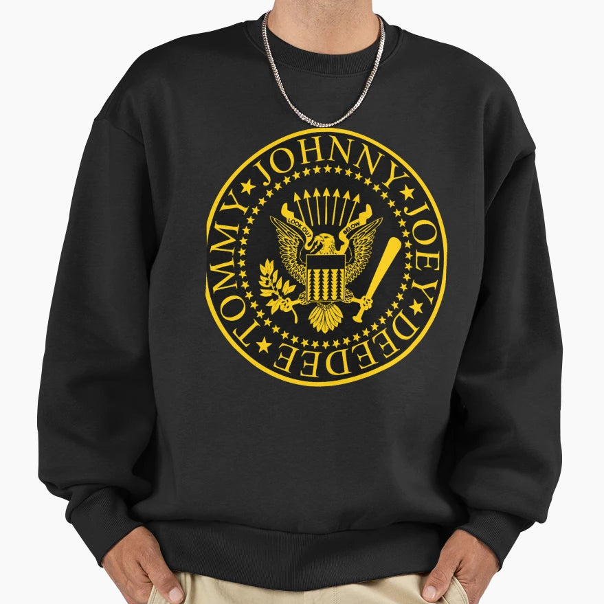 Ramones Band Sweatshirt - Trendy Graphic for Adults - T-Shirt, Sweatshirt, Hoodie