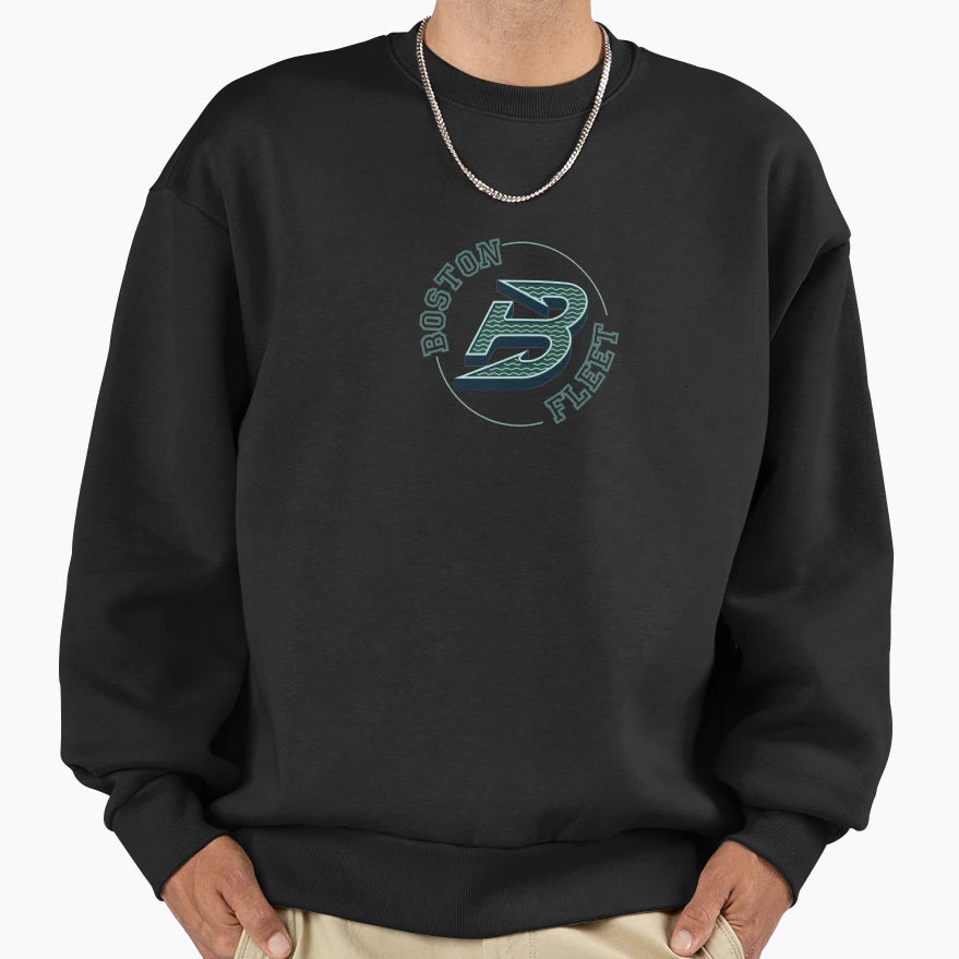 Boston Fleet Sweatshirt - Custom Art Print Men Women - T-Shirt, Sweatshirt, Hoodie