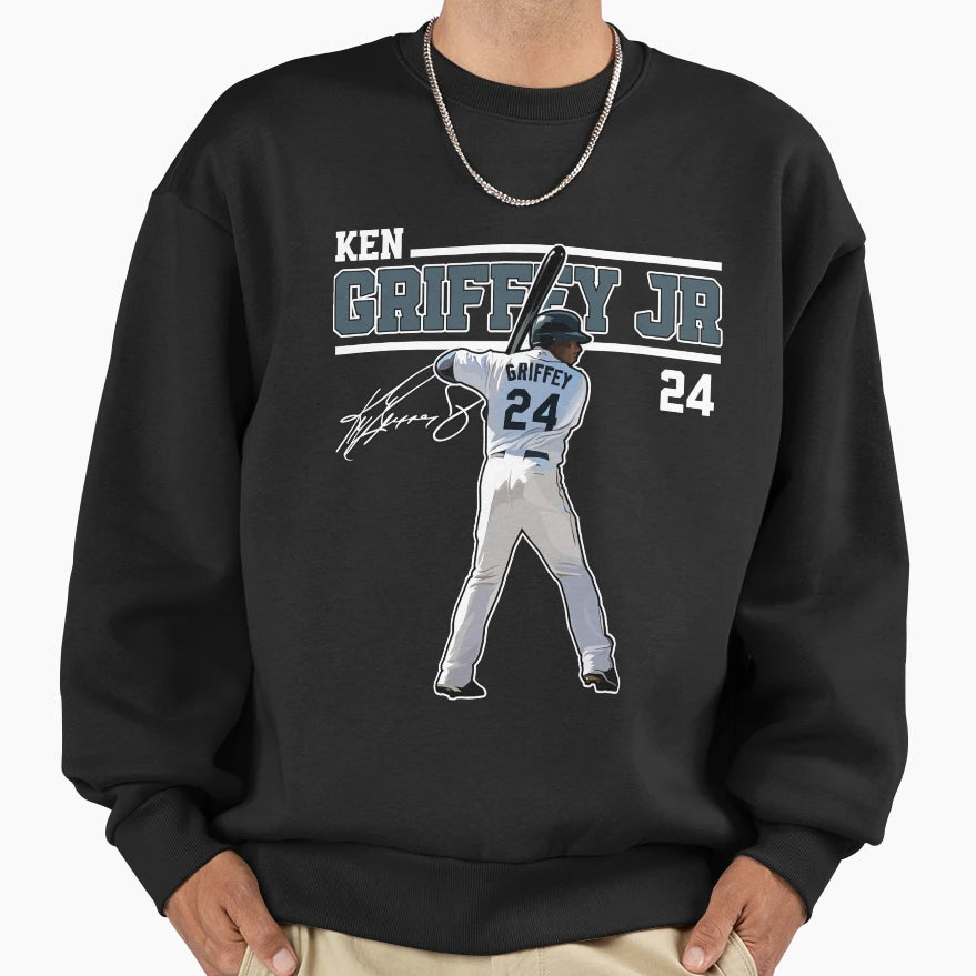 Ken Griffey Jr Seattle Baseball Sweatshirt - Streetwear Style Unisex - T-Shirt, Sweatshirt, Hoodie