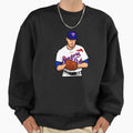 Nolan Ryan Bloody Lip Sweatshirt - Fun Novelty Design Unisex - T-Shirt, Sweatshirt, Hoodie
