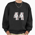 Baseball Number 44 Sweatshirt - Casual Everyday Wear for Adults - T-Shirt, Sweatshirt, Hoodie