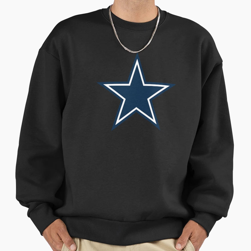 Dallas Icon Sweatshirt - Casual Everyday Wear Men Women - T-Shirt, Sweatshirt, Hoodie