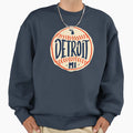 Detroit Michigan Hand Drawn Sweatshirt - Aesthetic Graphic for Adults - T-Shirt, Sweatshirt, Hoodie