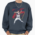 Tom Glavine 47 Atlanta Baseball Sweatshirt - Trendy Graphic for Adults - T-Shirt, Sweatshirt, Hoodie