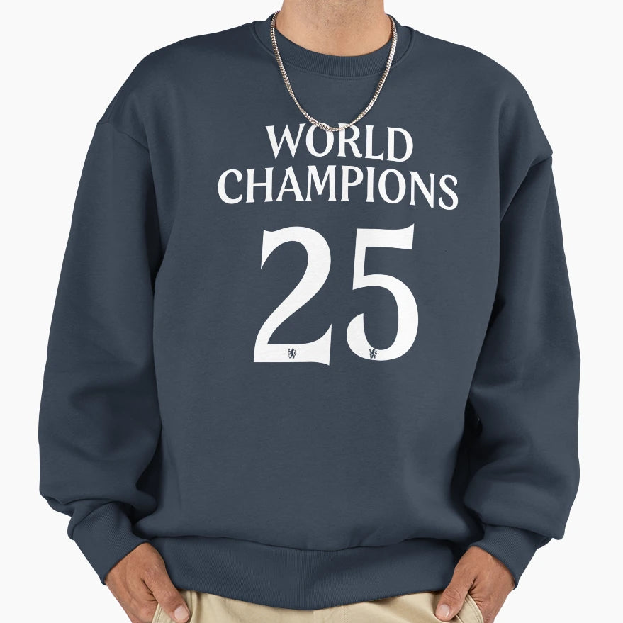 Chelsea Club World Cup Sweatshirt - Casual Everyday Wear for Adults - T-Shirt, Sweatshirt, Hoodie