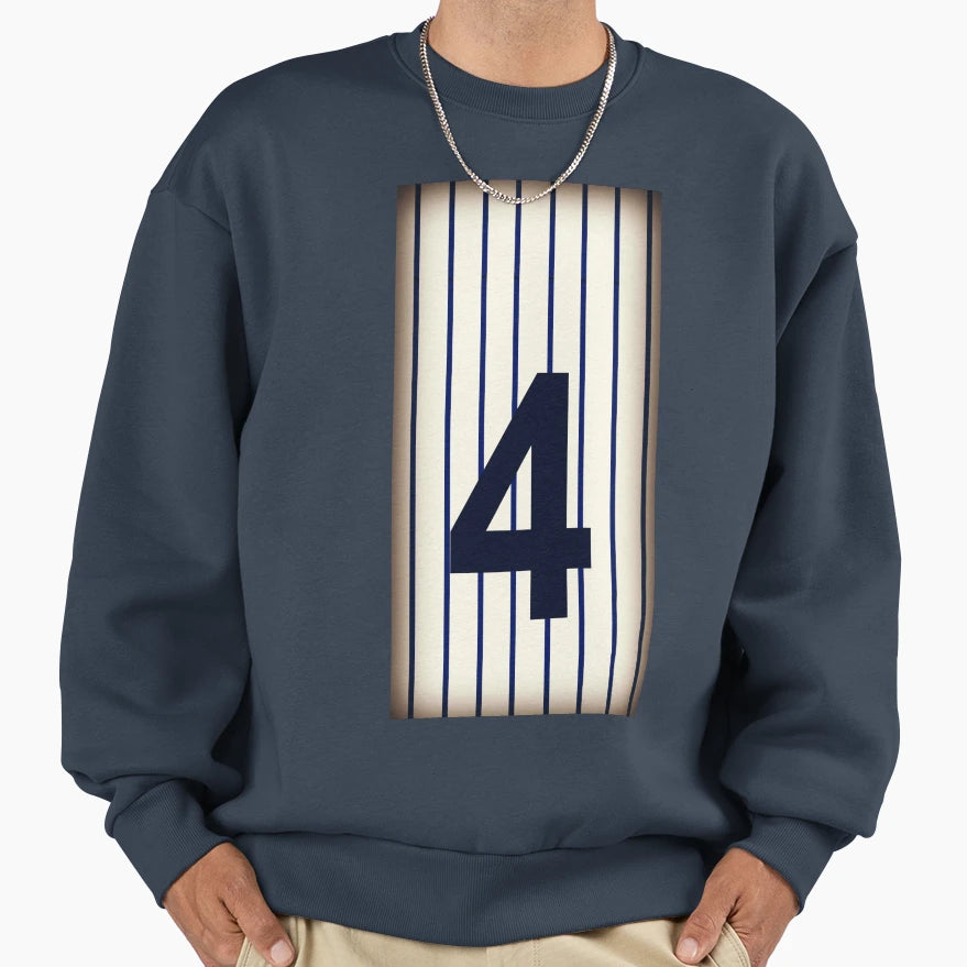 Iron Horse Lou Gehrig Sweatshirt - Trendy Graphic Unisex - T-Shirt, Sweatshirt, Hoodie