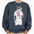 Greg Maddux Iconic Pitcher 31 Sweatshirt - Trendy Graphic for Adults - T-Shirt, Sweatshirt, Hoodie