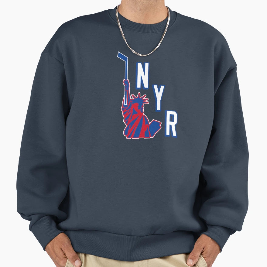 New York Salute Sweatshirt - Trendy Graphic for Adults - T-Shirt, Sweatshirt, Hoodie