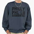 Philly Phl Lii Under Dogs As Sweatshirt - Aesthetic Graphic for Adults - T-Shirt, Sweatshirt, Hoodie