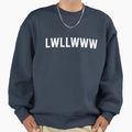 Fly W Lwllwww Chicago Baseball Sweatshirt - Custom Art Print for Adults - T-Shirt, Sweatshirt, Hoodie
