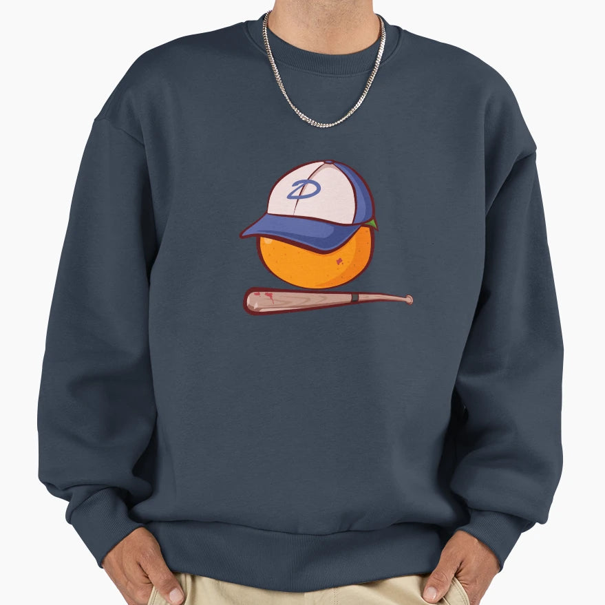 Clementine Sweatshirt - Minimalist Print Men Women - T-Shirt, Sweatshirt, Hoodie