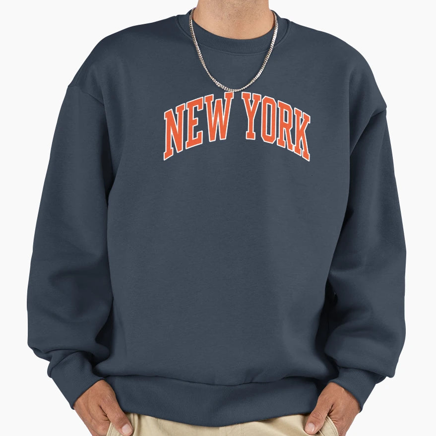 New York Sweatshirt - Casual Everyday Wear Men Women - T-Shirt, Sweatshirt, Hoodie