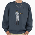 Ichiro Batting Ritual Sweatshirt - Novelty Apparel for Adults - T-Shirt, Sweatshirt, Hoodie