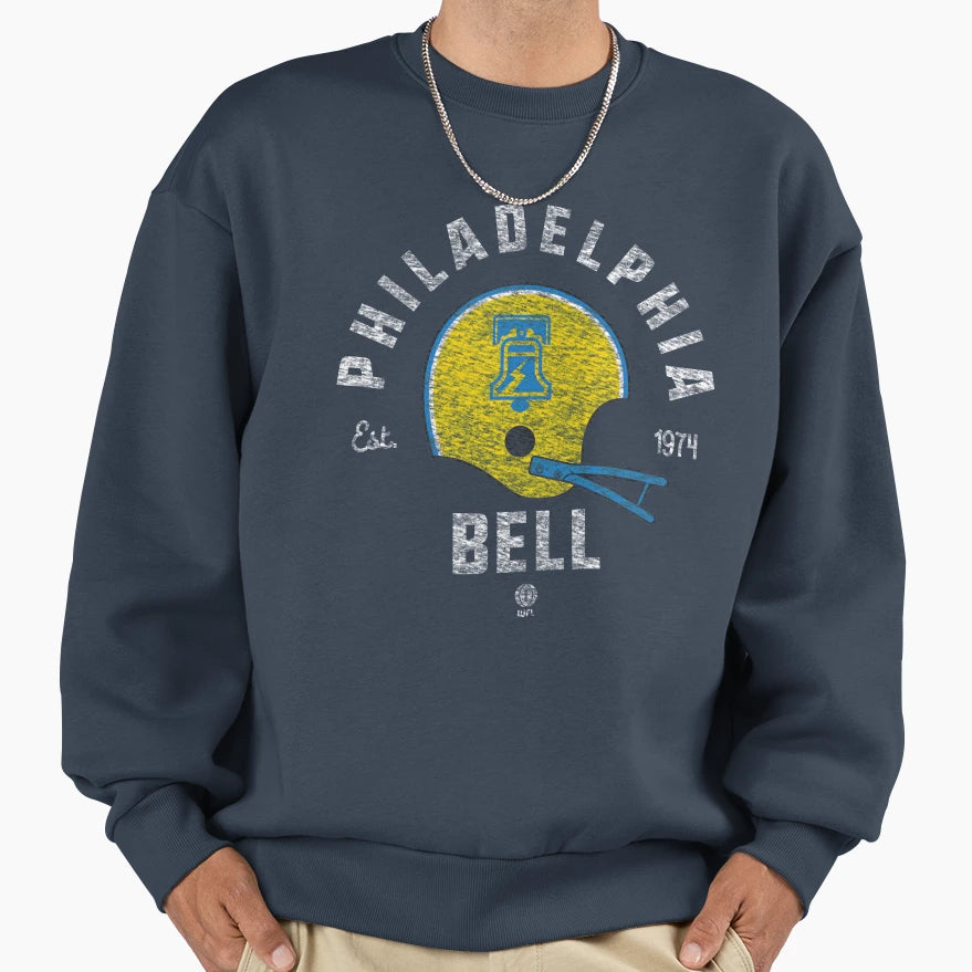 Defunct Series Philadelphia Bell Sweatshirt - Unique Graphic Men Women - T-Shirt, Sweatshirt, Hoodie