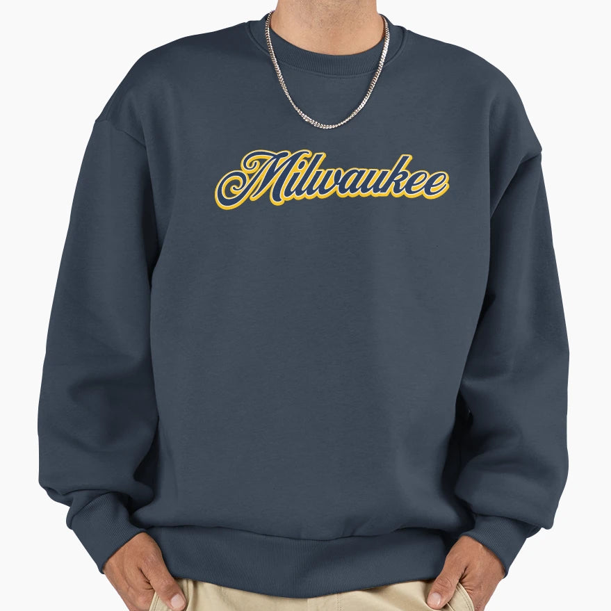 Milwaukee Sweatshirt - Aesthetic Graphic Unisex - T-Shirt, Sweatshirt, Hoodie