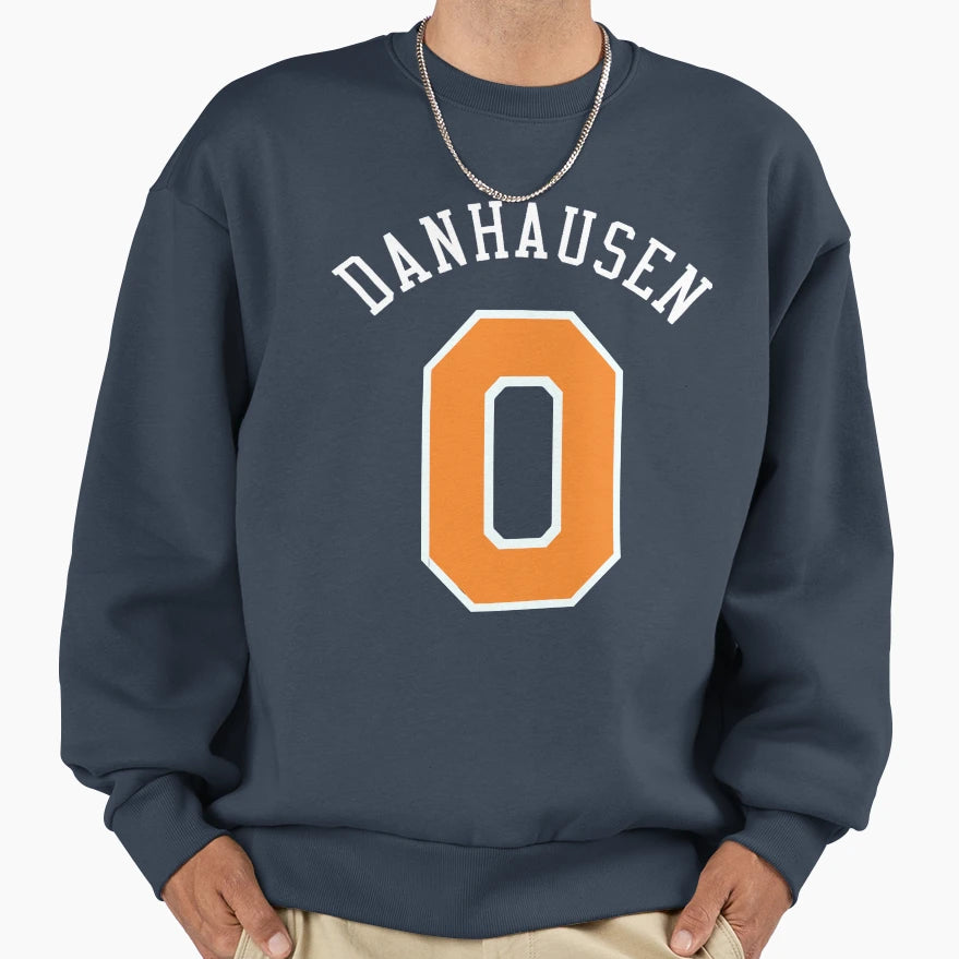 Danhausen Knicks Jersey Sweatshirt - Fun Novelty Design for Adults - T-Shirt, Sweatshirt, Hoodie