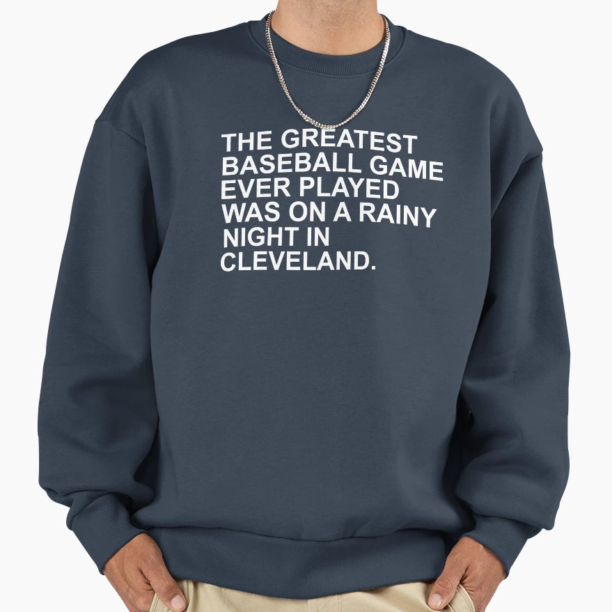 Most Amazing Game Ever Played Was Rainy T-Shirt - Minimalist Print Unisex - T-Shirt, Sweatshirt, Hoodie