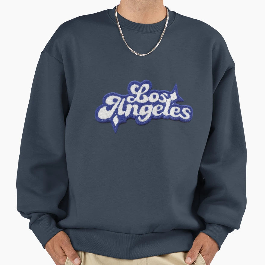 Embroidered Angels Sweatshirt - Aesthetic Graphic for Adults - T-Shirt, Sweatshirt, Hoodie