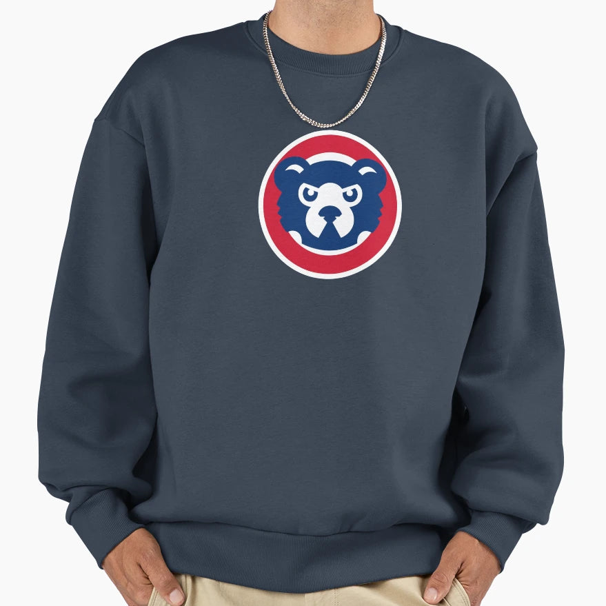 Face Blue Bears Sweatshirt - Custom Art Print for Adults - T-Shirt, Sweatshirt, Hoodie