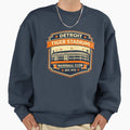 Detroit Baseball Stadium Tiger T-Shirt - Custom Art Print Men Women - T-Shirt, Sweatshirt, Hoodie