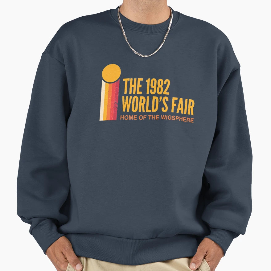 1982 Worlds Fair Sweatshirt - Graphic Print Unisex - T-Shirt, Sweatshirt, Hoodie