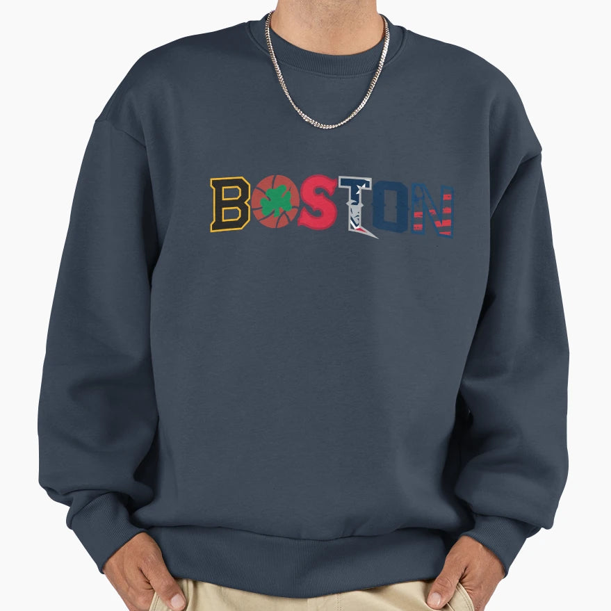 Boston Sport Champions Sweatshirt - Casual Everyday Wear for Adults - T-Shirt, Sweatshirt, Hoodie