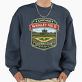 Chicago Wrigley Field Stadium Badge Sweatshirt - Streetwear Style Unisex - T-Shirt, Sweatshirt, Hoodie