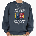 Never Forget 28 3 Historic T-Shirt - Fun Novelty Design for Adults - T-Shirt, Sweatshirt, Hoodie
