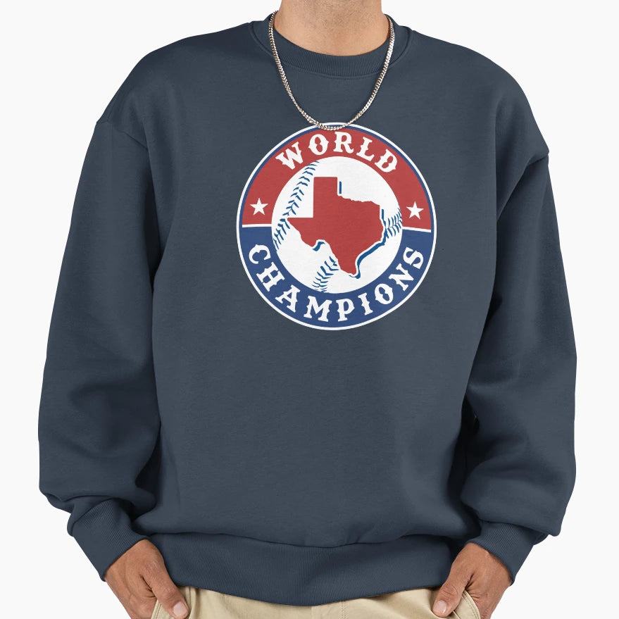 Texas Champions Logo 3 Sweatshirt - Trendy Graphic for Adults - T-Shirt, Sweatshirt, Hoodie