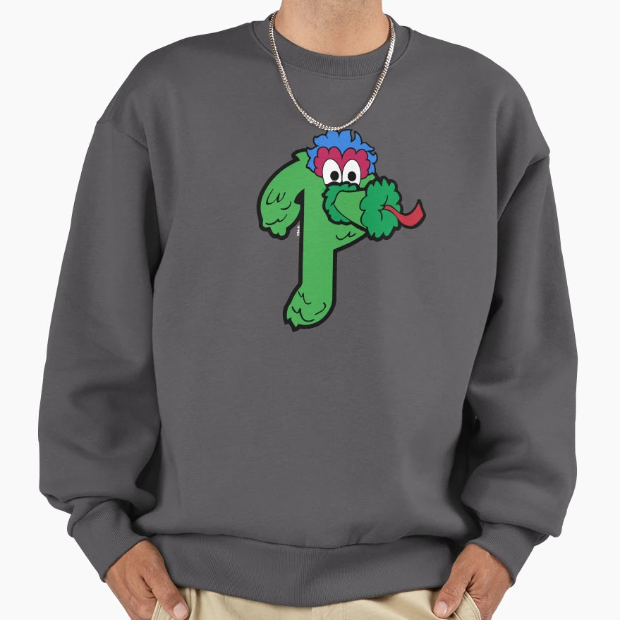 Phanatical P Sweatshirt - Trendy Graphic for Adults - T-Shirt, Sweatshirt, Hoodie