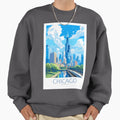 Minimalistic Chicago Illinois Sweatshirt - Streetwear Style for Adults - T-Shirt, Sweatshirt, Hoodie