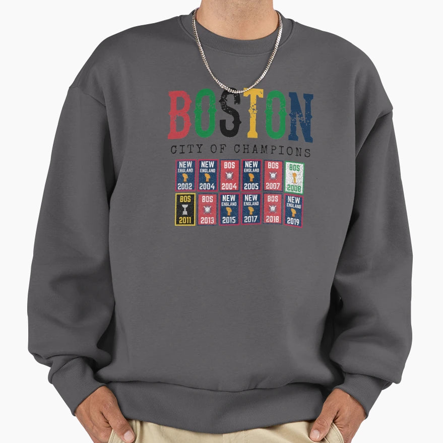 Fan Fenway Boston Baseball Sweatshirt - Aesthetic Graphic for Adults - T-Shirt, Sweatshirt, Hoodie