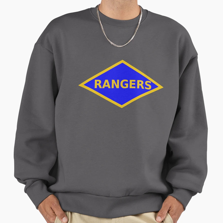 United States Army Rangers Sweatshirt - Trendy Graphic Men Women - T-Shirt, Sweatshirt, Hoodie