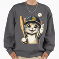 Padres Cat Sweatshirt - Streetwear Style Unisex - T-Shirt, Sweatshirt, Hoodie