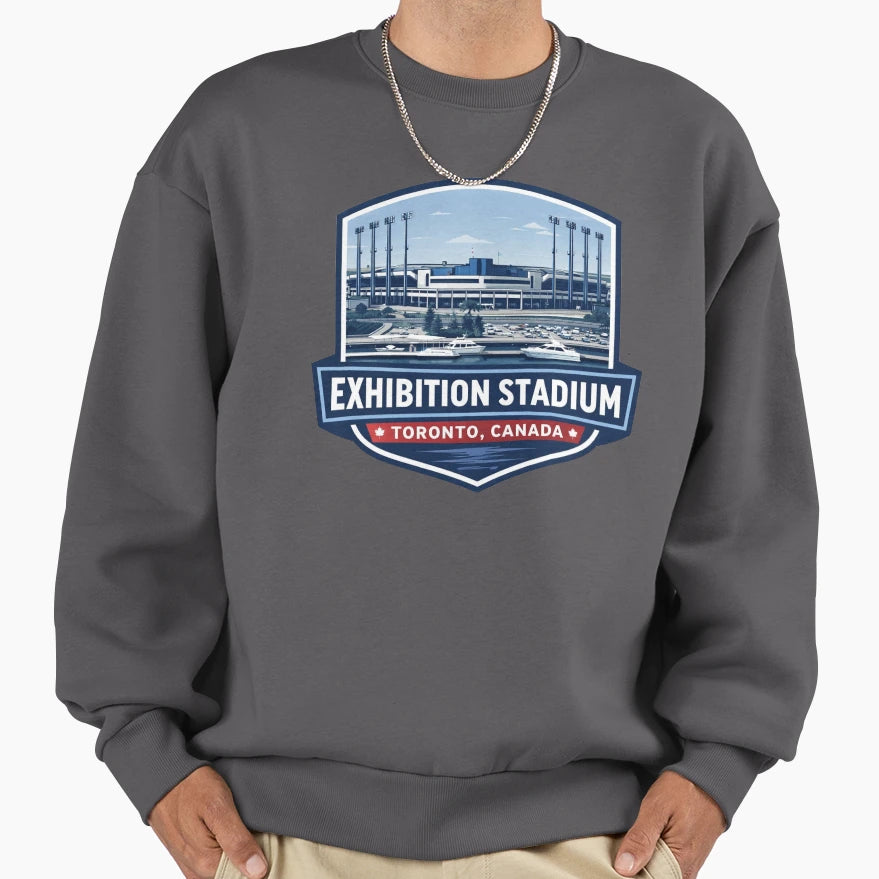 Lakeside Legacy Exhibition Stadium Sweatshirt - Aesthetic Graphic Unisex - T-Shirt, Sweatshirt, Hoodie