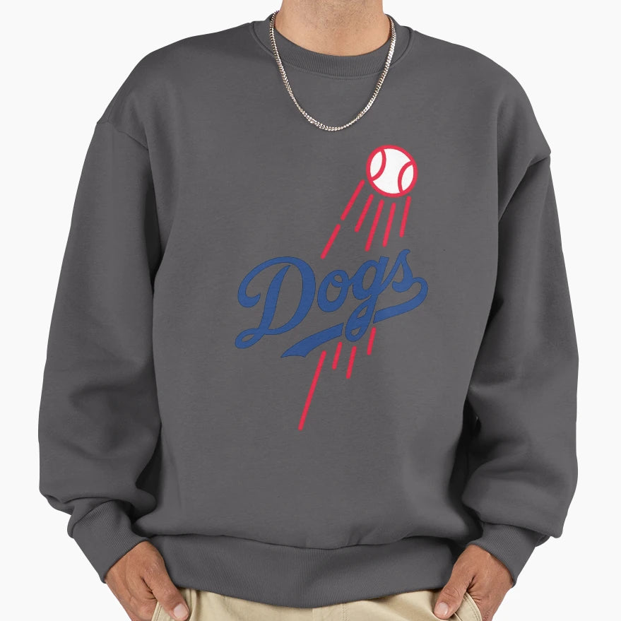 Dogs Sweatshirt - Graphic Print Unisex - T-Shirt, Sweatshirt, Hoodie