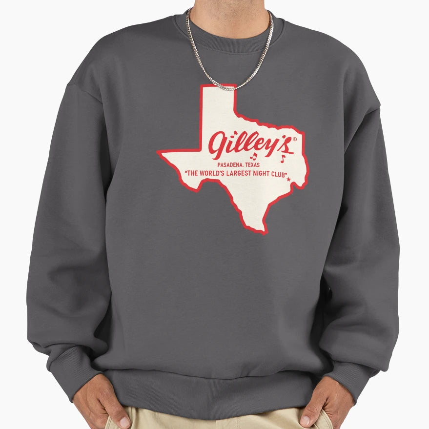 Gilleys Night Club Sweatshirt - Minimalist Print Unisex - T-Shirt, Sweatshirt, Hoodie